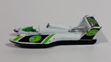 2002 Hot Wheels Fed Fleet Hydroplane White Die Cast Toy Speed Boat "e" Planet Vehicle