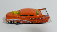 2011 Hot Wheels HW Drag Racers '49 Drag Merc Metallic Orange "Phil's Burner" Die Cast Toy Race Car Vehicle