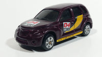 Maisto Chrysler PT Cruiser Dark Plum Burgundy #04 GT Series Die Cast Toy Car Vehicle