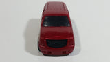 2010 Hot Wheels Haulers '07 Cadillac Escalade Dark Red Die Cast Toy Car SUV Vehicle