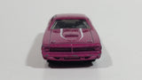 2012 Hot Wheels Muscle Mania - Mopar '70 Plymouth AAR Cuda Pink Die Cast Toy Muscle Car Vehicle