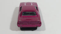 2012 Hot Wheels Muscle Mania - Mopar '70 Plymouth AAR Cuda Pink Die Cast Toy Muscle Car Vehicle