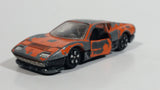 Vintage PlayArt Ferrari BB 512 Orange Die Cast Toy Luxury Exotic Car Vehicle with Opening Doors - Hong Kong