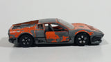 Vintage PlayArt Ferrari BB 512 Orange Die Cast Toy Luxury Exotic Car Vehicle with Opening Doors - Hong Kong