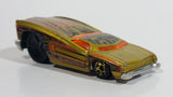 2004 Hot Wheels First Editions Hardnoze Hardnoze '74 Chevy Monte Carlo Metalflake Gold Die Cast Toy Car Vehicle