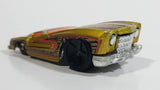 2004 Hot Wheels First Editions Hardnoze Hardnoze '74 Chevy Monte Carlo Metalflake Gold Die Cast Toy Car Vehicle