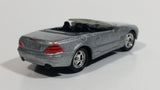 2004 Hot Wheels Auto Affinity Got Speed? Mercedes 55SL AMG Convertible Silver Grey Die Cast Toy Luxury Car Vehicle with Rubber Tires