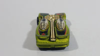 2003 Hot Wheels Track Aces Splittin' Image II Lime Green Die Cast Toy Car Vehicle