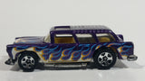 2013 Hot Wheels HW Showroom Heat Fleet Chevy Nomad Metalflake Purple Die Cast Toy Station Wagon Car Vehicle