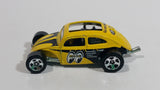 2014 Hot Wheels HW Workshop Performance Custom Volkswagen Beetle Bug Yellow Die Cast Toy Car Vehicle