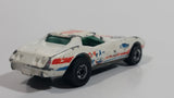 1994 Hot Wheels Chevrolet Corvette Stingray White Die Cast Toy Car Vehicle