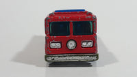 1982 Hot Wheels Fire Eater Red Fire Truck Die Cast Toy Car Vehicle - BW - Blue Lights