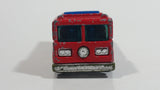 1982 Hot Wheels Fire Eater Red Fire Truck Die Cast Toy Car Vehicle - BW - Blue Lights