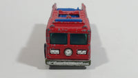 1982 Hot Wheels Fire Eater Red Fire Truck Die Cast Toy Car Vehicle - BW - Blue Lights