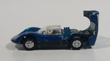 Vintage PlayArt Porsche Carrera 910 Dark Metallic Blue Die Cast Toy Car Vehicle - Hong Kong