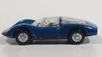 Vintage PlayArt Porsche Carrera 910 Dark Metallic Blue Die Cast Toy Car Vehicle - Hong Kong