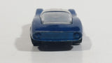Vintage PlayArt Porsche Carrera 910 Dark Metallic Blue Die Cast Toy Car Vehicle - Hong Kong