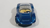 Vintage PlayArt Porsche Carrera 910 Dark Metallic Blue Die Cast Toy Car Vehicle - Hong Kong