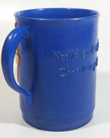 Nestle Quik Laughing Quik Bunny Blue Plastic Hot Chocolate Coffee Mug Cup