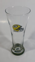 Green Bay Packers NFL Football Team 7" Tall Pilsner Glass Cup Sports Collectible