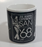 Jimi Hendrix San Francisco '68 Black and White Ceramic Coffee Mug Cup Music Collectible