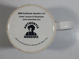 Jimi Hendrix San Francisco '68 Black and White Ceramic Coffee Mug Cup Music Collectible