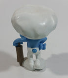2011 Peyo "Baker Smurf with Rolling Pin PVC Toy Figure McDonald's Happy Meal