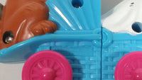 1994 Warner Bros Animaniacs Mindy and Buttons in Baby Carriage Plastic Toy Figure McDonald's Happy Meal