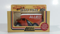 Lledo Models of Days Gone 1934 Dennis Van Truck Orange Allied Moving Trucking Die Cast Toy Car Vehicle New in Box