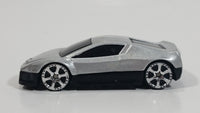 Motor Max 6000 Series Silver Coupe "R" 6195, 6196, 6199, 6200 Die Cast Toy Car Vehicle
