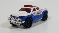 2017 Hot Wheels HW Rescue Off-Duty Truck White and Blue Die Cast Toy Car Vehicle