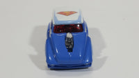 2012 Hot Wheels '56 Ford F-100 Panel Van Truck Superman Blue and White Die Cast Toy Car Hot Rod Vehicle with Opening Hood and Red Line Real Riders