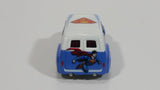 2012 Hot Wheels '56 Ford F-100 Panel Van Truck Superman Blue and White Die Cast Toy Car Hot Rod Vehicle with Opening Hood and Red Line Real Riders