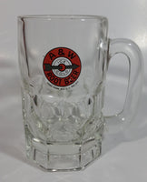 1948-1961 A & W Allen and Wright Ice Cold Root Beer Arrow Logo 6" Tall Heavy Clear Glass Mug