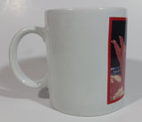 1992 Coca Cola Coke Soda Pop "What I Want is a Coke" 1952 Indoor Poster Blonde Pinup Girl Laying on The Beach White Ceramic Coffee Mug Beverage Collectible