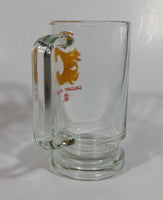 NHL Ice Hockey Calgary Flames NHL Hockey Team 5 1/2" Tall Glass Beer Mug Sports Collectible