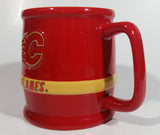 NHL Ice Hockey Calgary Flames NHL Hockey Team Embossed Logo Ceramic Coffee Mug Sports Collectible