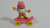 Vintage 1989 Garfield On a Pink Skateboard McDonald's Happy Meal Toy