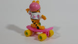 Vintage 1989 Garfield On a Pink Skateboard McDonald's Happy Meal Toy