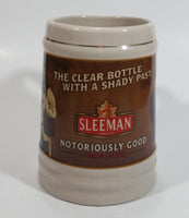 Sleeman Notoriously Good Since 1834 The Clear Bottle With A Shady Past Beer Mug Al Capone Mob Gangster Breweriana Collectible