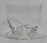 Baileys Irish Cream White Label 3" Tall Clear Glass Swirl Twist Cup