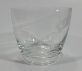 Baileys Irish Cream White Label 3" Tall Clear Glass Swirl Twist Cup