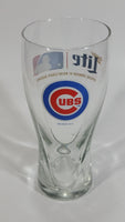 2015 Miller Lite Beer MLB Official Sponsor Of Major League Baseball Chicago Cubs 6 3/4" Glass Cup Sports Team Collectible