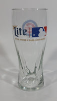 2015 Miller Lite Beer MLB Official Sponsor Of Major League Baseball Chicago Cubs 6 3/4" Glass Cup Sports Team Collectible