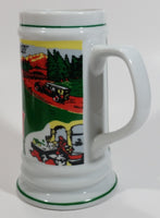 Pilsner Old Style Beer Bunny Rabbit 6 1/4" Tall Stein Mug Breweriana Collectible Drinkware