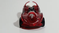 2001 Hot Wheels Power Rocket Clear Red Die Cast Toy Fantasy Race Car Vehicle