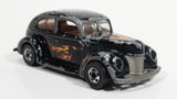 1983 Hot Wheels Hot Ones '40 Ford 2-Door Black Die Cast Toy Hot Rod Car Vehicle