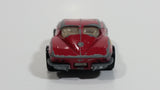 1987 Hot Wheels Split Window '63 Dark Red Die Cast Toy Car Vehicle - Hong Kong