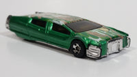 2004 Hot Wheels Camoflamage Syd Mead's Sentinel 400 Limo Green Die Cast Toy Limousine Car Vehicle