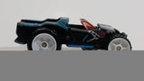 2007 Hot Wheels Swagblaster Blue and Black Die Cast Toy Car Vehicle McDonald's Happy Meal